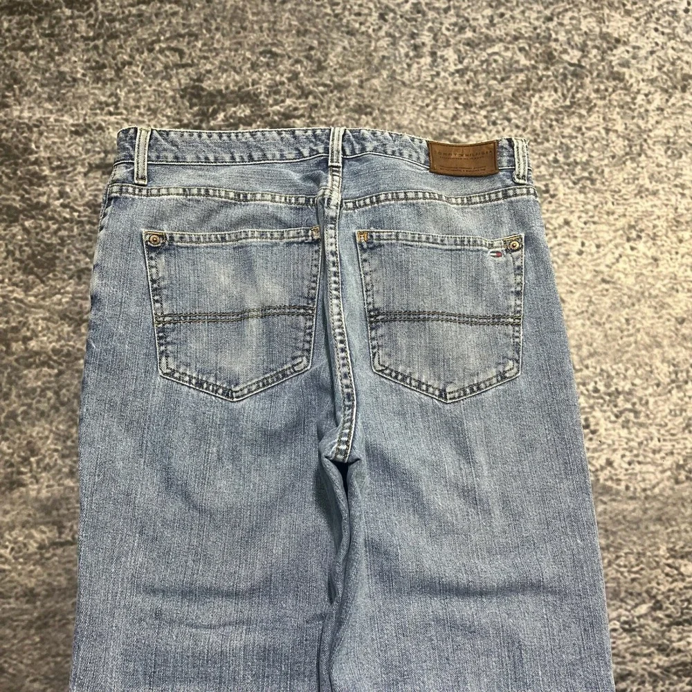 Vintage Tommy Hilfiger Jeans Relaxed Fit Mens 36x30 Blue Baggy Skater‎ Y2K